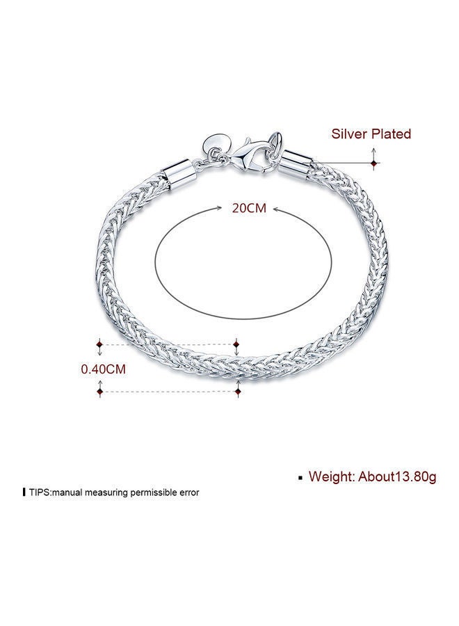 NIBEMINENT SPCH509 Simple Sterling Bracelet - Image 2