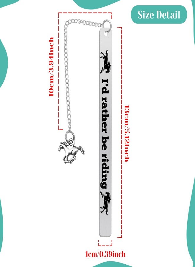Baipilu Horse Lover Gifts for Women Men Bookmark Horse Gift for Women Girls Christmas Birthday Graduation Present Equestrian Present for Men Daughter Son Equestrian Bookmark - Image 2