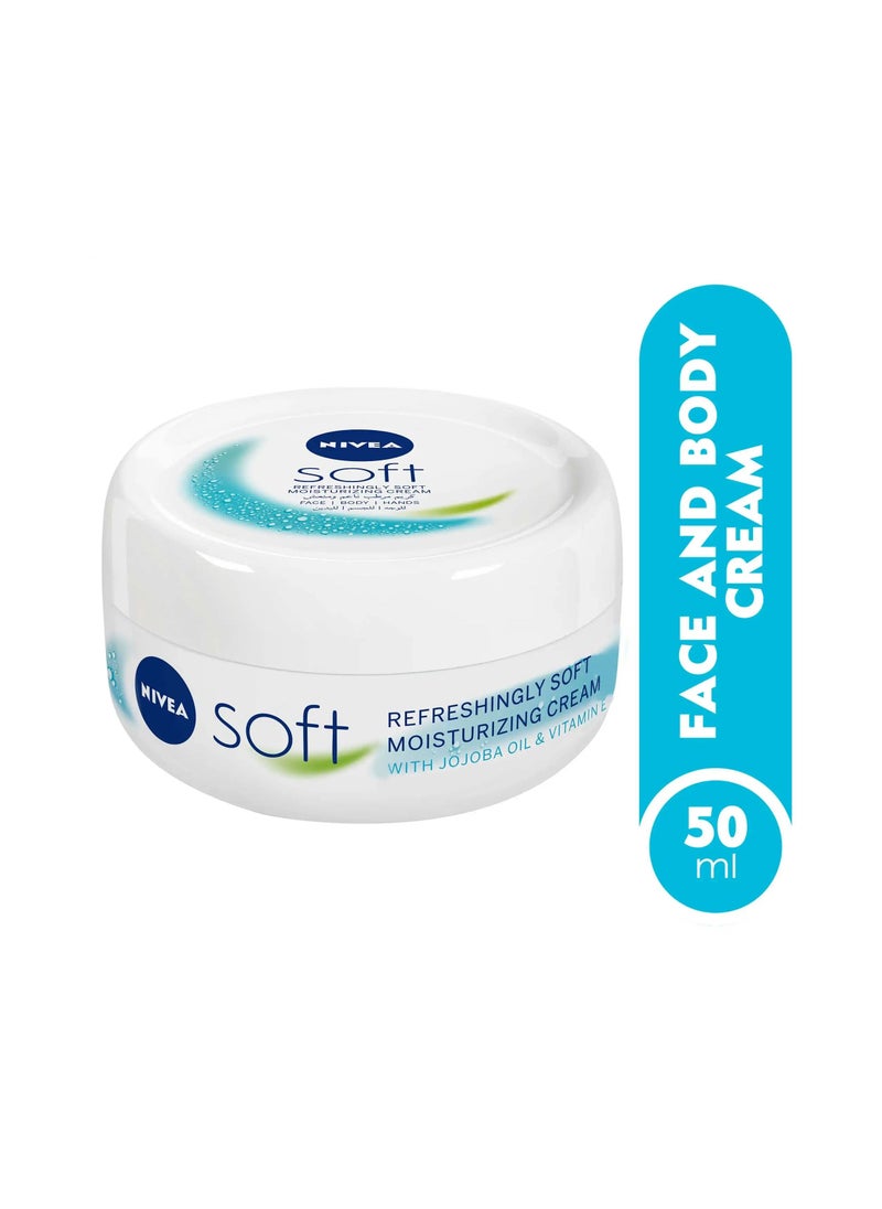 Nivea - Nivea Soft And Refreshing Moisturizing Cream 50ml - Image 1