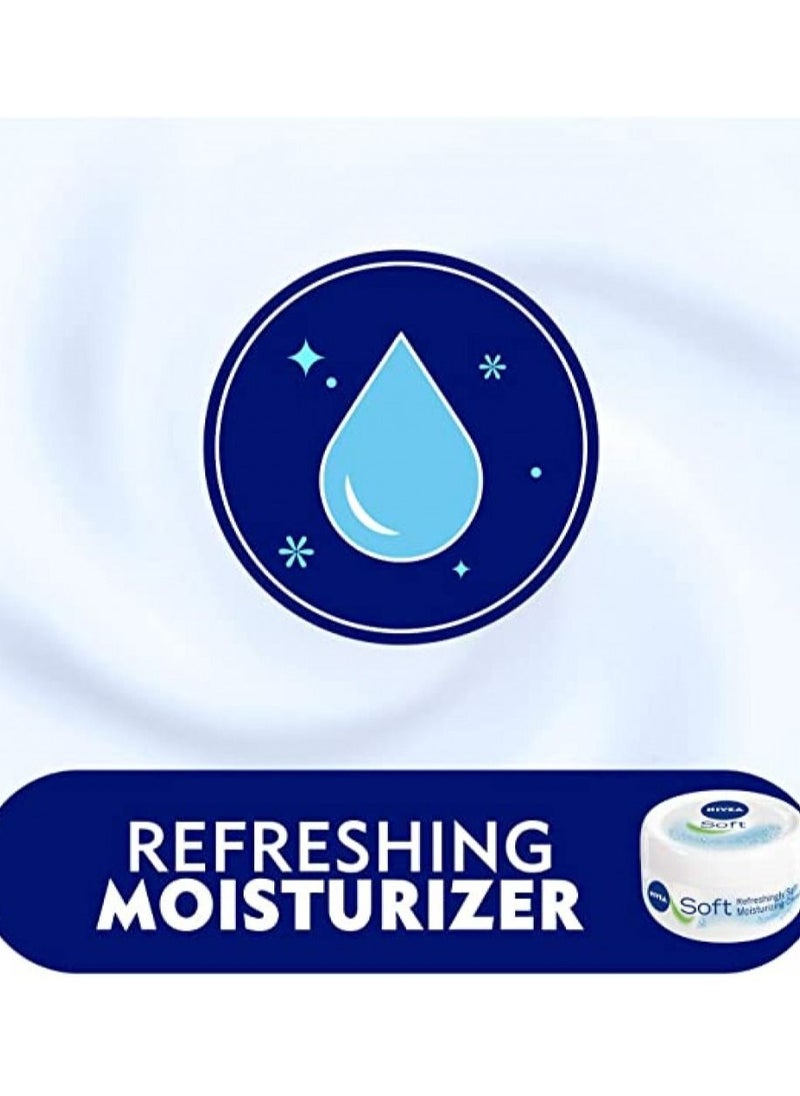 Nivea - Nivea Soft And Refreshing Moisturizing Cream 50ml - Image 1