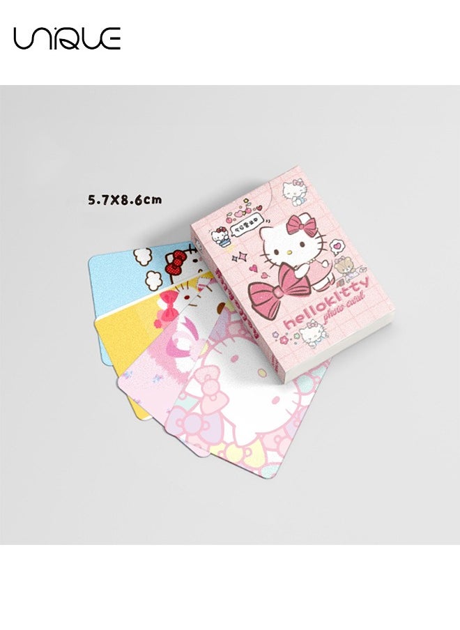 Unique 50 Pieces Hello Kitty Lomo Card - Laser Card - Photo Card Decorations for Enthusiast Fans  - Image 2