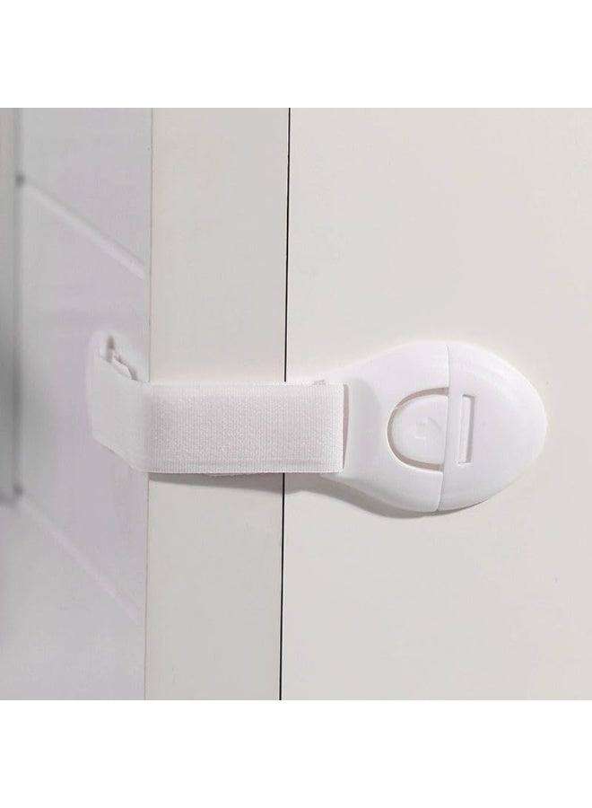 Multifunctional Child Drawer Lock Anti-Pinch Child Safety Lock Child Protection Slot Refrigerator Cabinet Door Lock (2 Pack) - Image 3