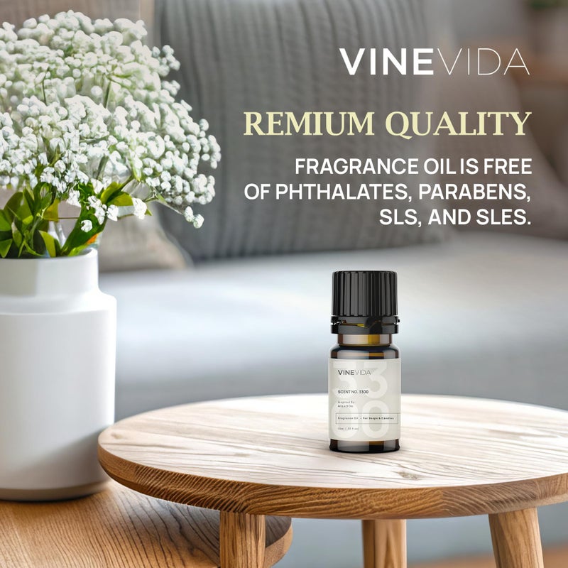 VINEVIDA [Set of 8] Masculine Scents for Candle Making, Made in USA Candle Fragrance Oil, Soap Making Essential Oils, Diffuser Oil Scents - Image 4