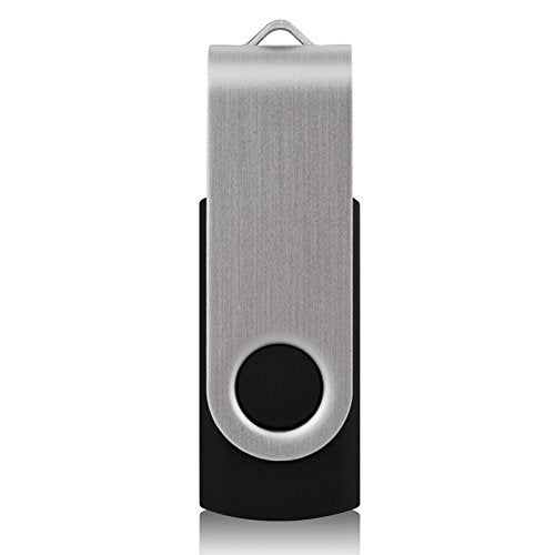 Aiibe 5pcs USB Flash Drive 4GB Pen Drive Thumb Drives USB Drive (5 Colors: Black Red Yellow White Purple) - Image 2