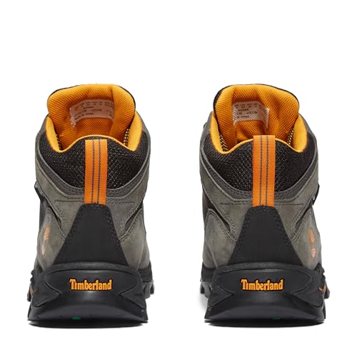 Timberland Men's Mt. Maddsen Anti-Fatigue Hiking Wateproof Leather Hiking Boot, Medium Grey Nubuck, 9 Wide - Image 5