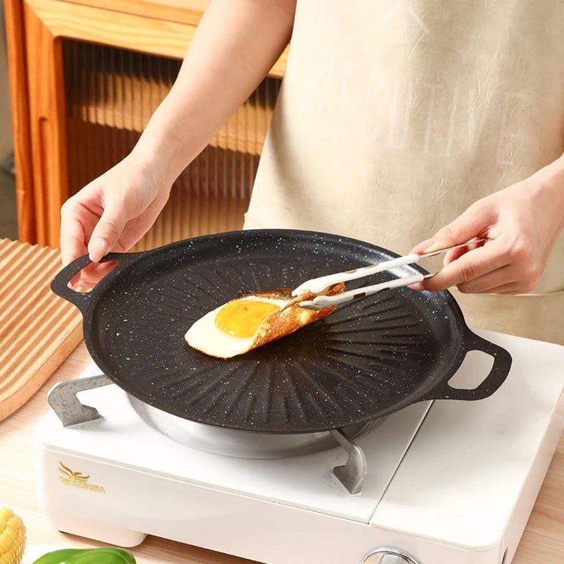 Multi-Use Grill – Grill and cook meat and vegetables in a healthy and fast way at home H (32cm) - Image 5