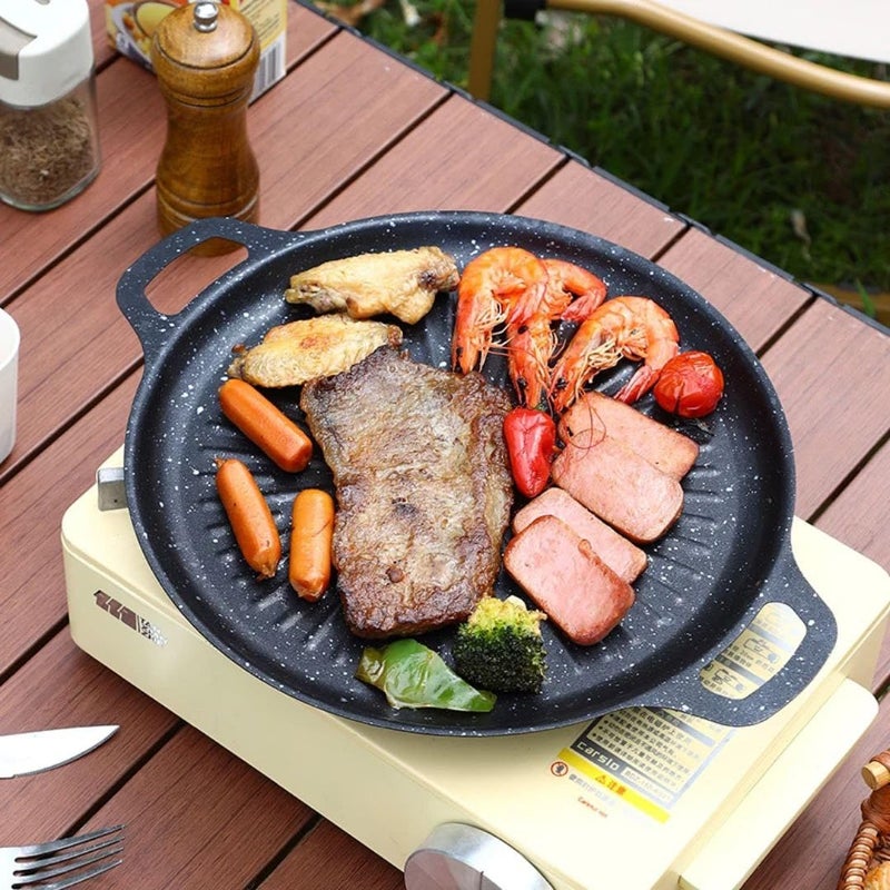 Multi-Use Grill – Grill and cook meat and vegetables in a healthy and fast way at home H (32cm) - Image 2