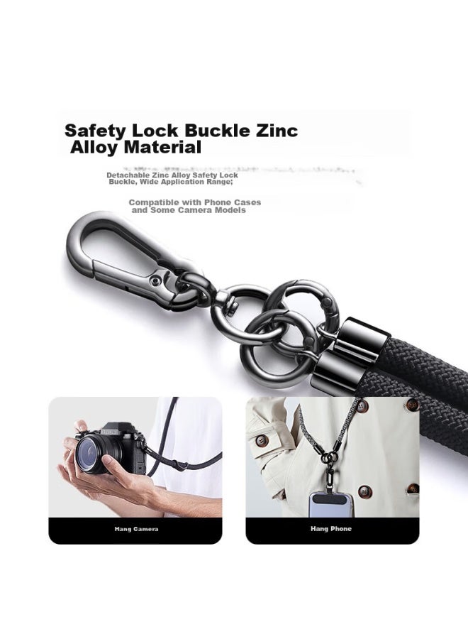 Stiger Phone Lanyard Keychain Crossbody Wearable Outdoor Durable Neck Strap Shoulder Cross Key Chain Strap 1.5 Meters - Image 5