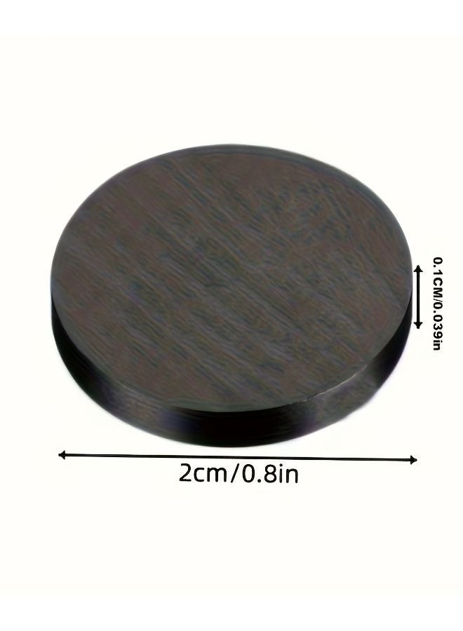 100 Pcs Self Adhesive Round Magnets Flexible Magnetic Stickers For Photos Office Whiteboard - Image 3