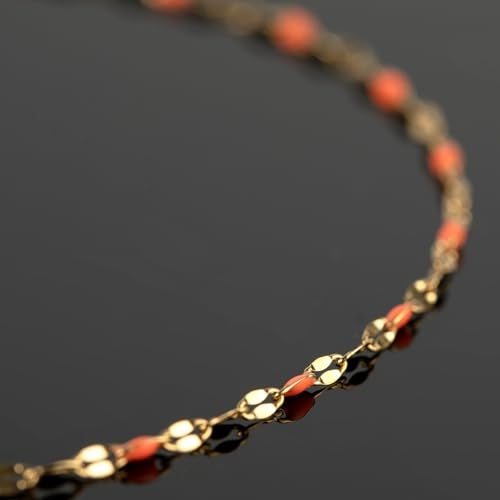 UMAOKANG 5 Meters Bulk Chain for Jewelry Making - Gold Plated Stainless Steel DIY Jewelry Supplies Findings - Image 5