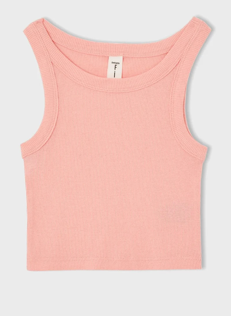 DeFacto Kids Essential Vest and Shorts Set