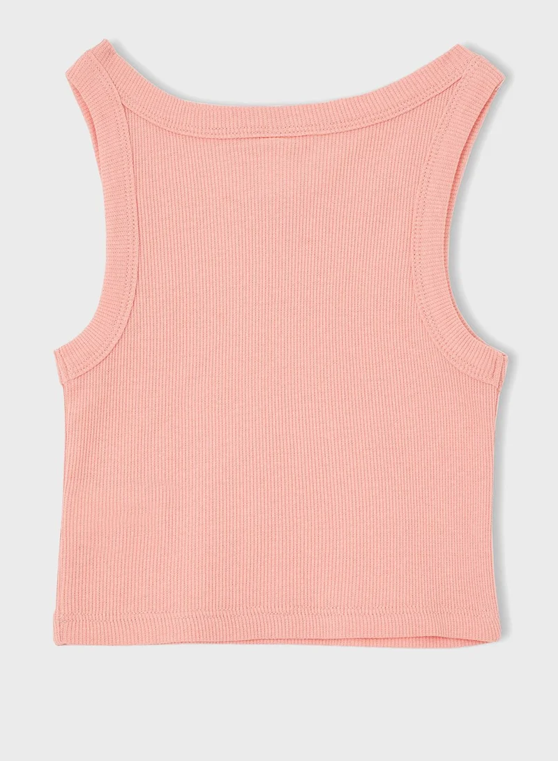 DeFacto Kids Essential Vest and Shorts Set
