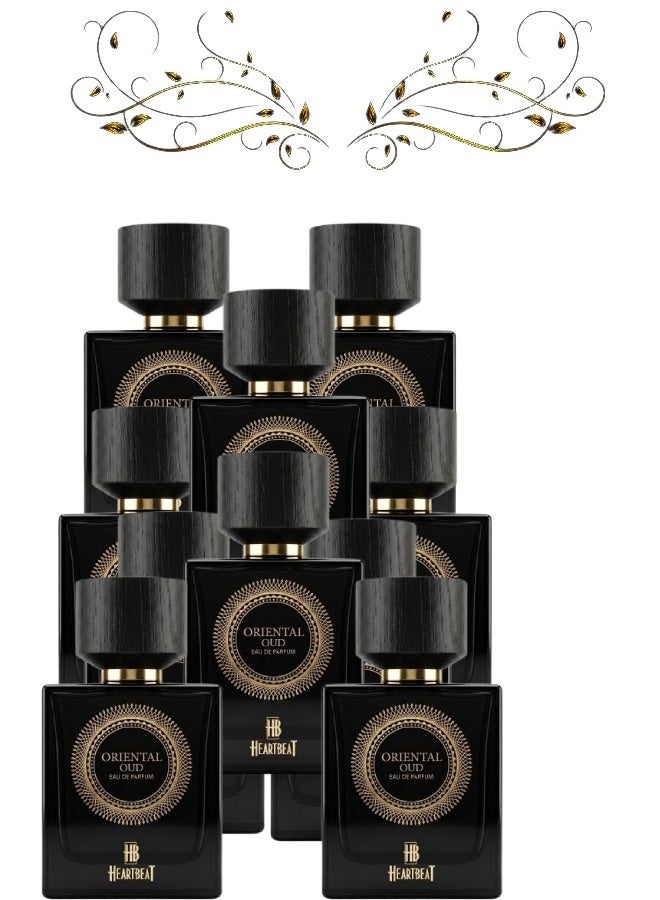Heartbeat 10 Pieces Oriental Oud Perfume 100ML - Image 1