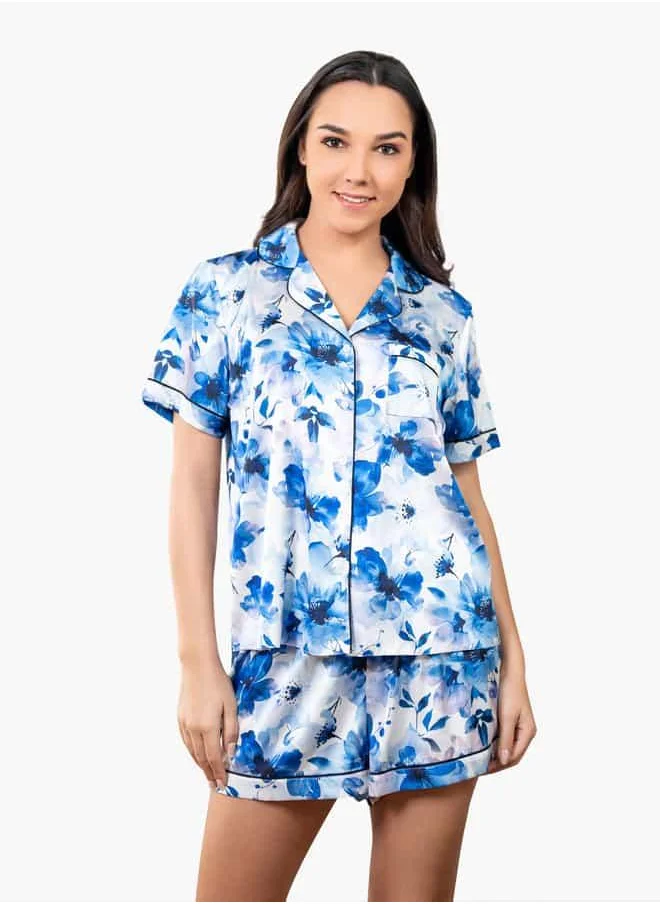 Aadaraya Ss Classic Short Pj Set For Female