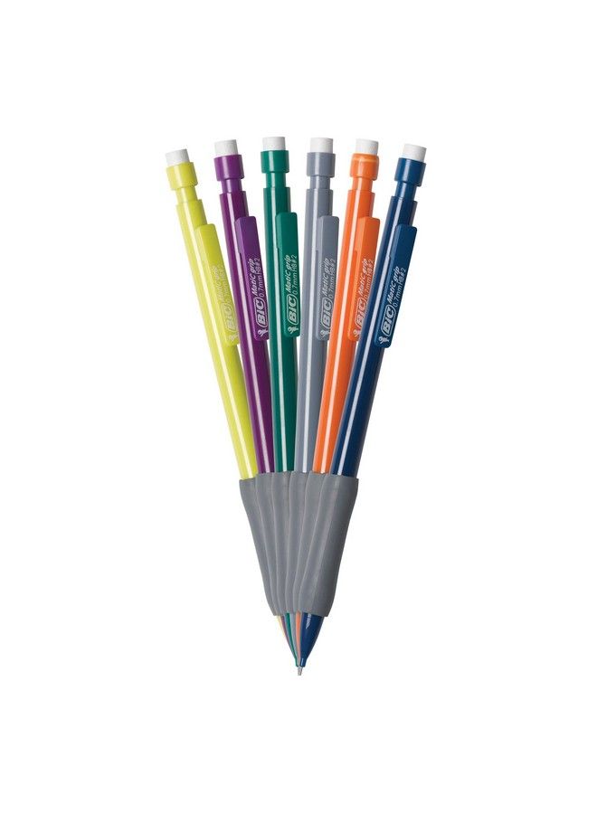 Bic قلم رصاص ميكانيكي بيك إكسترا كومفورت 0.5 مم، برميل متنوع (Bicmpfgp61) 6 قطع - Image 3