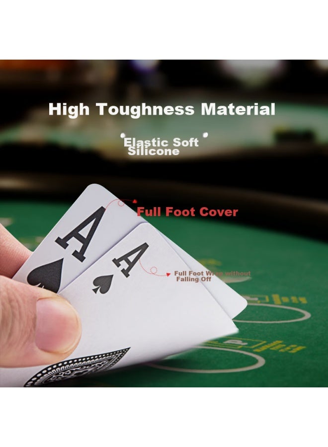 Wangjing Poker Wangjing Poker Texas Hold'em Cards, Extra Large Corner Code Plastic Playing Cards, Thickened Wear-resistant Durable Waterproof Playing Cards, Pvc Washable  - Image 2