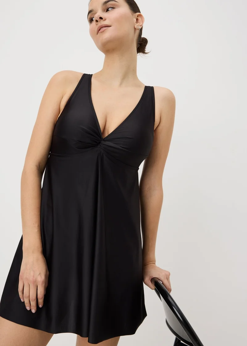 Matalan Black Shapewear Swim Dress