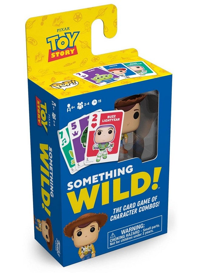 Funko Funko Something Wild! Disney Pixar Toy Story with Woody Pocket Pop! Card Game for 2-4 Players Ages 6 and Up 