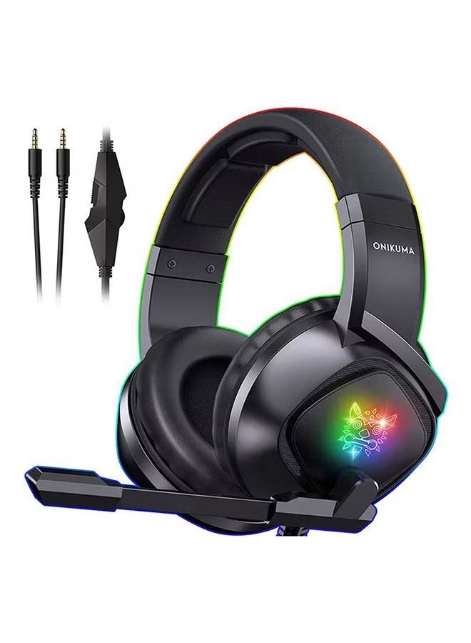 K19 Gaming Wired Headset With Microphone For PS4/PS5/X One/X Series/Switch/PC - Image 1