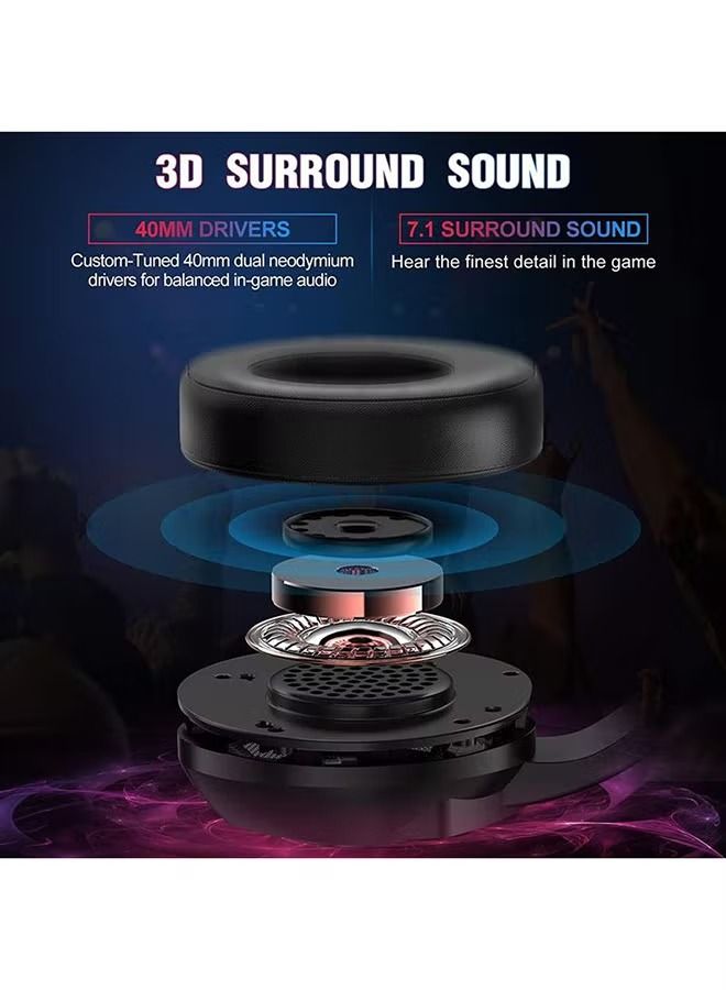K19 Gaming Wired Headset With Microphone For PS4/PS5/X One/X Series/Switch/PC - Image 2