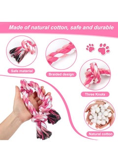 Dog Rope Toys, Durable Braided Cotton Pet Chew Rope Toys For Dog Cat Puppy Teeth Cleaning - pzsku/Z283A5DEE73FC52F1C045Z/45/_/1728308381/ffe7c891-5c58-4f89-b5c1-fce8e51cbc47