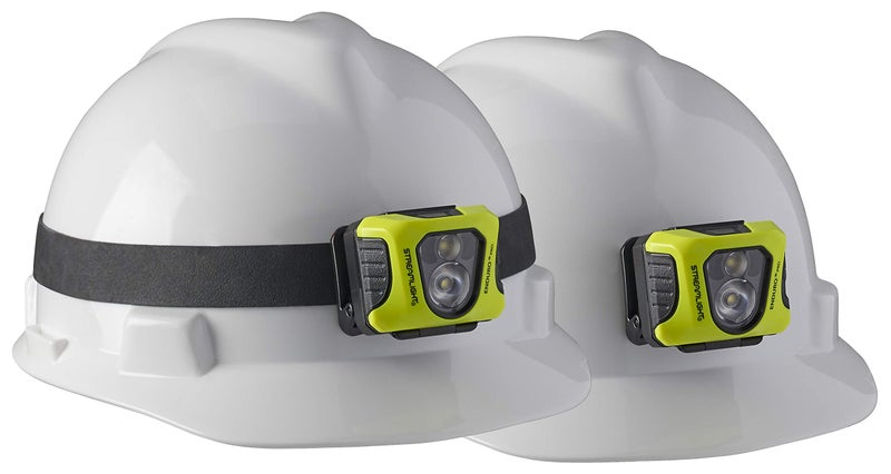 Streamlight 61436 Enduro Pro 200-Lumen USB Rechargeable LED Headlamp with Elastic Head Strap, Rubber Hard Hat Strap, 3M Dual Lock Fasteners, and USB Cable, Yellow - Image 3