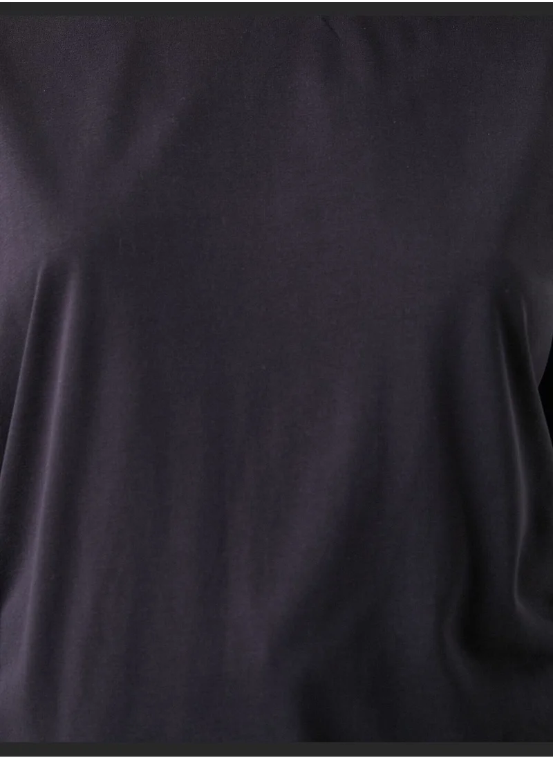 كوتون Revealing Back Long Sleeve T-Shirt