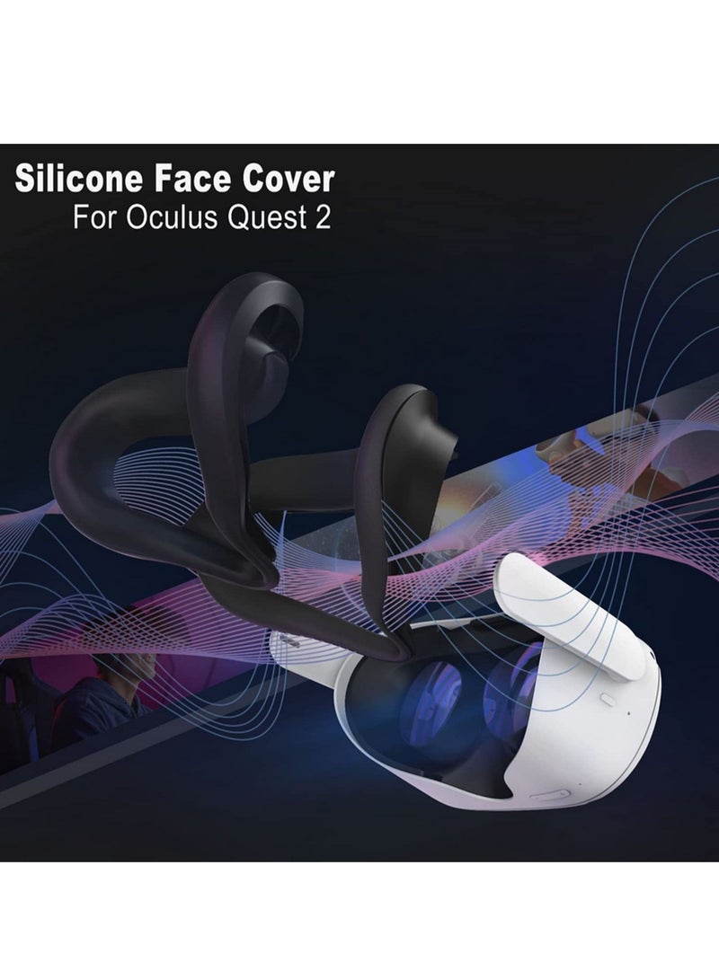 For Quest 2 Replacement Face Pad Cushion Face Cover Bracket Protective Mat Eye Pad For Oculus VR Accessories - Image 4