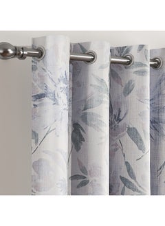 Home Box Clive 2-Piece Printed Sheer Rod Pocket Curtain Set 140 x 240 cm  - Image 1
