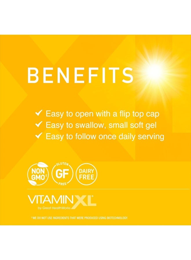 OmegaXL Green Lipped Mussel New Zealand, Omega 3 Natural Joint Pain Relief & Inflammation Supplement 60 Ct And Vitaminxl D3, 5,000 Iu 125Mcg 30 Ct - Image 3
