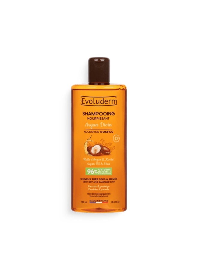 EVOLUDERM ARGAN OIL &SHEA SHAMPOO 400ML
