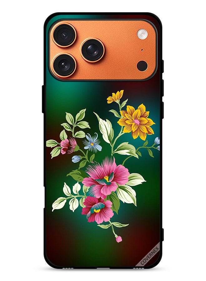 Covernex Apple iPhone 17 Pro Max Protective Case Cover HD Flowers - Image 1