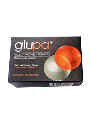Glupa Glutathione + Papaya Skin Whitening Soap SPF 15 | Best Price KSA