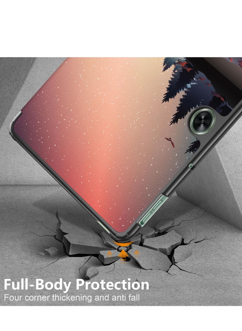 Case for OnePlus Pad Go 2023 11.4'' Folding Folio Ultra-Thin PU Leather Stand Case Cover for OnePlus Pad Go/Oppo Pad Air2 11.4 Inch (Dusk) - Image 5