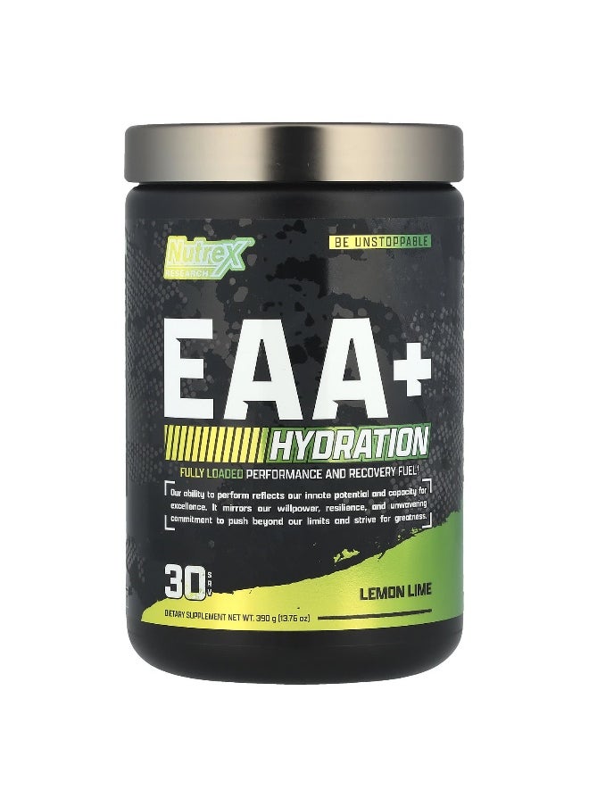 Nutrex Research Nutrex Research, EAA + Hydration, Lemon Lime, 13.76 oz (390 g)  - Image 1