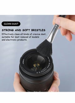 KASTWAVE Keyboard Brush, Anti Static Brushes, PC Cleaning Kit, Dust 4 Pcs Small Portable Plastic Handle Nylon Computer Brush Kit, Black  - Image 5