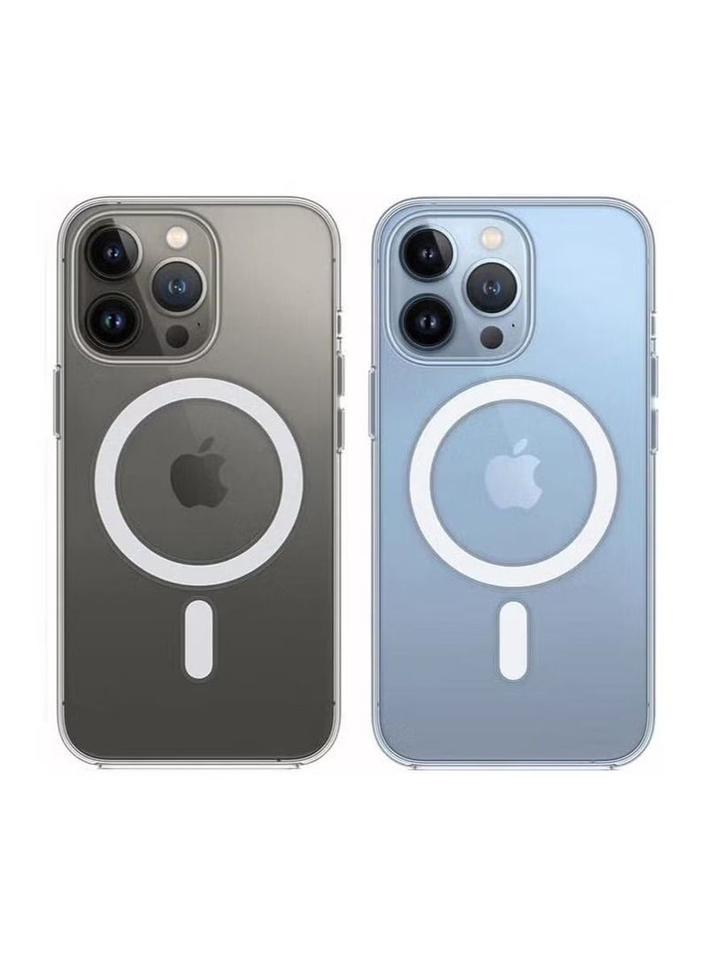 vesus Protective Case Cover With Magsafe for Apple iPhone 14 Pro Max Clear  - Image 2