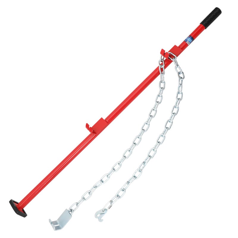 Puzau ð™ð™¥ð™œð™§ð™–ð™™ð™šð™™ Boats and Cars Smoothing Tool, Hustler Stick Tool Auto Body Can Withstand 2200 Pounds of Pulling Force, Dent Tools are Used for Body, Bumper, Hood, Hull and Deck Dent Fix (Red) - Image 1
