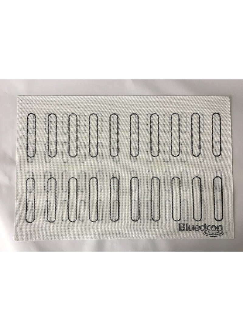 BLUE DROP Bluedrop Eclair Baking Sheets Perforated Silicone Baking Mats For Bread Cookies Open Mesh Non Stick Oven Liner - Image 4