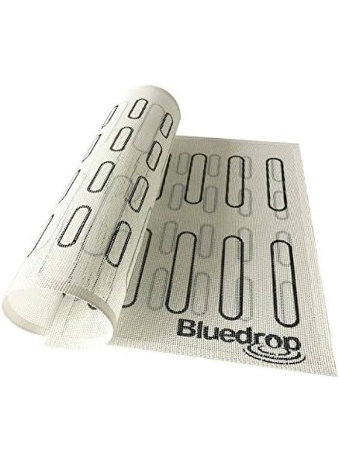 BLUE DROP Bluedrop Eclair Baking Sheets Perforated Silicone Baking Mats For Bread Cookies Open Mesh Non Stick Oven Liner - Image 1