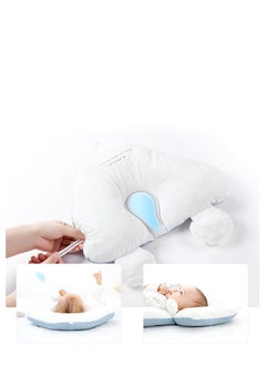 HaveDream Baby Soothing Shaping Pillow To Prevent Head Tilt And Correct Sleeping Artifact (Cloud Pillow Blue Letters + Drawstring + Soothing Column)  - Image 5