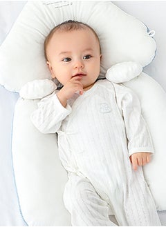 HaveDream Baby Soothing Shaping Pillow To Prevent Head Tilt And Correct Sleeping Artifact (Cloud Pillow Blue Letters + Drawstring + Soothing Column)  - Image 2
