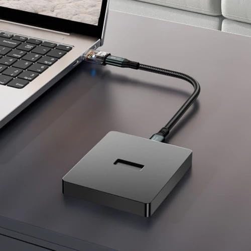 Tobo USB 3.2 Type C Female to USB Male OTG Adapter PD120W Fast Charging OTG Type C Adapter, 10Gbps High-Speed Data Transfer for Phone 16/16 Pro/16 Pro Max/15 Series, iPad Air TD-1441CC (Tansparent) - Image 3