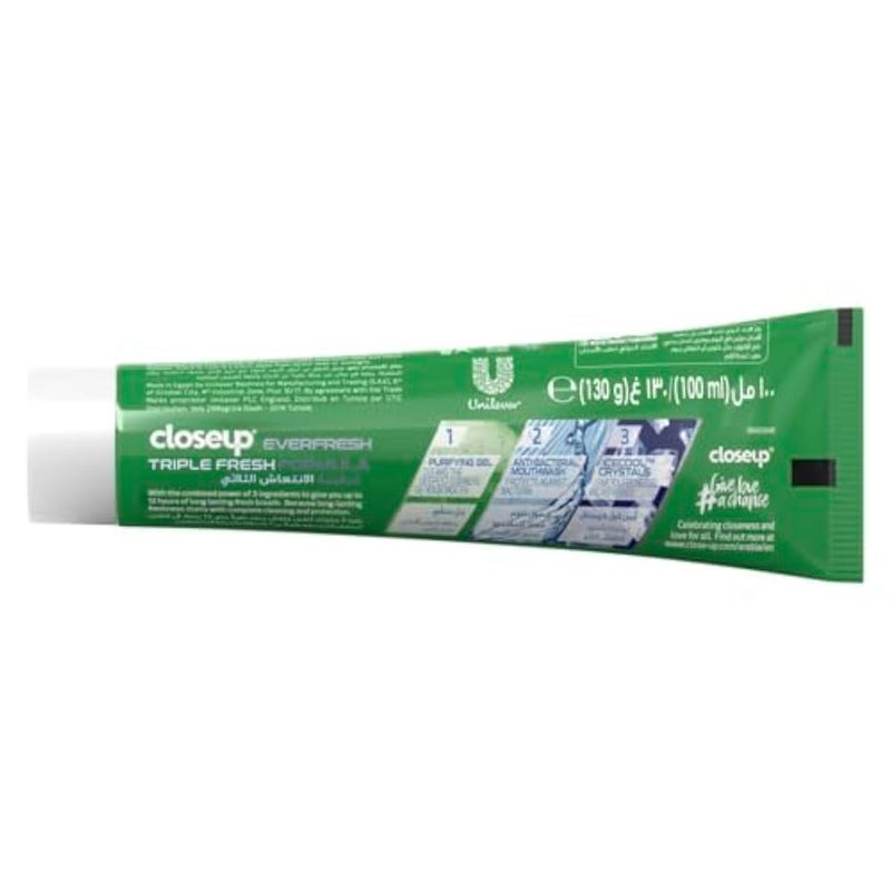 Close Up Ever Fresh for 12H Fresh Breath Menthol Toothpaste 100ml - Image 3