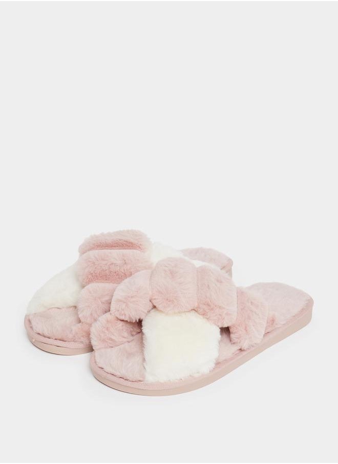 Styli Cross Strap Bedroom Slippers  - Image 2