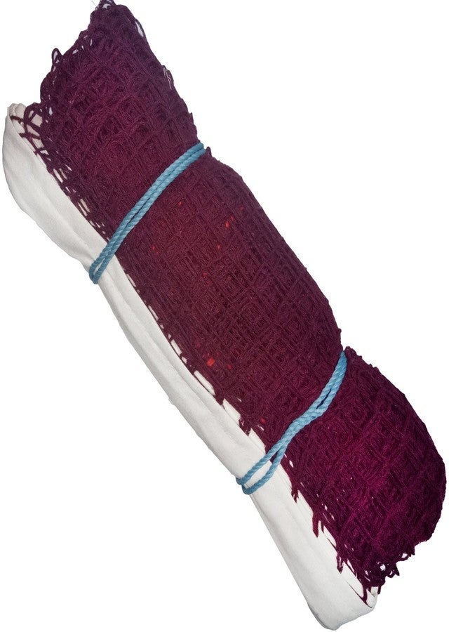 Raisco Practice Cotton Badminton Net (Brown, Maroon) - Image 2