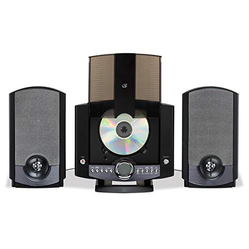 GPX HM3817DTBK Home Music System with Remote and AM/FM Radio Black - Image 3