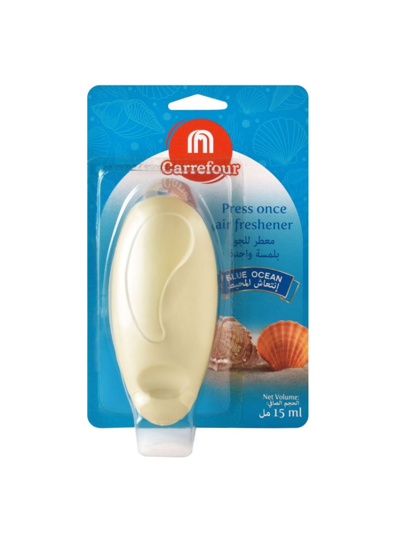 Press Once Air Freshener Dispenser Blue Ocean 15ml