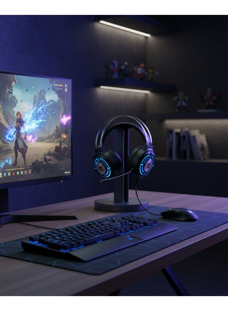 Hp H120 Gaming Headphone with mic | Noise cancellation - Image 2