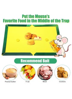 Necomi 10-Pack Mouse Glue Traps, Rat Glue Traps, Enhanced Stickiness Mouse Traps Traps Sticky Pad Board for House Indoor and Outdoor Rat  - Image 5